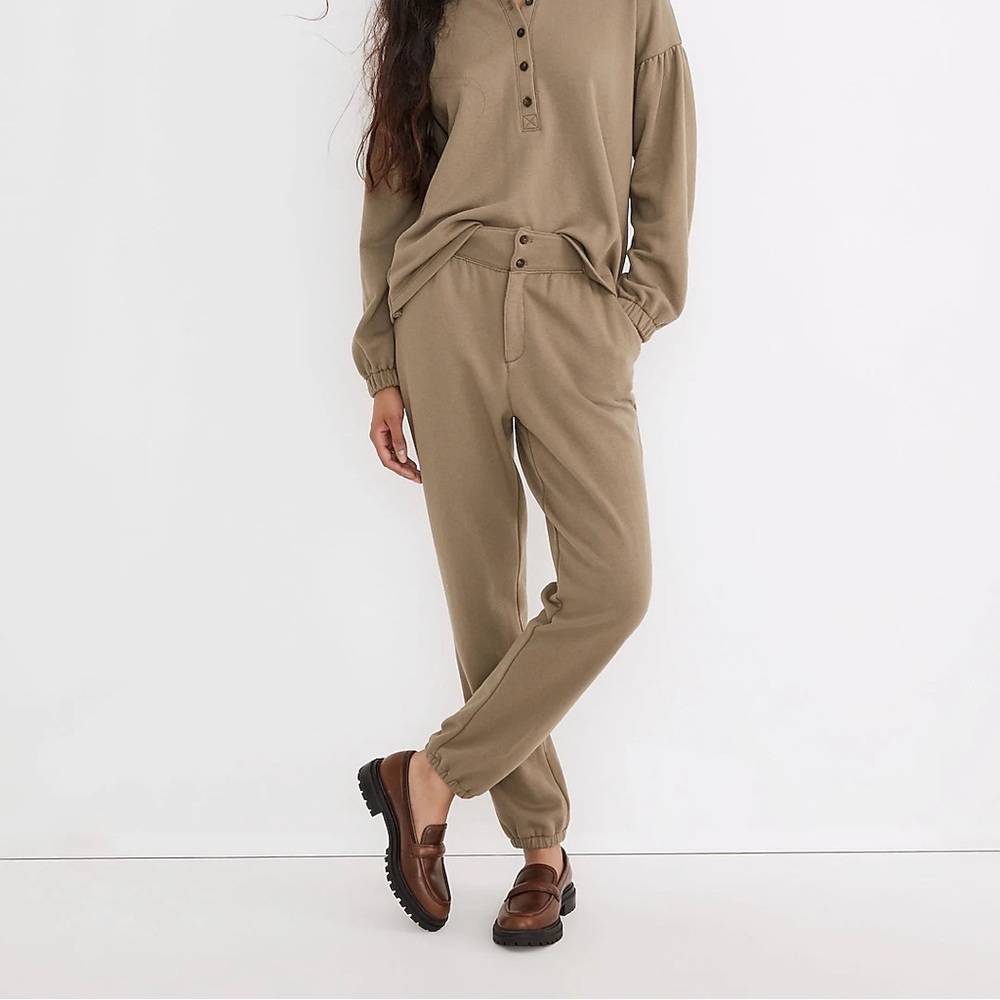 NEW / Madewell (Re)sourced Terry Relaxed Sweatpants